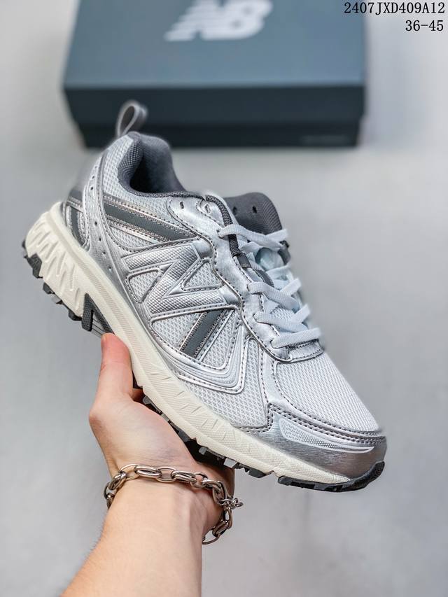 New Balance Nb男鞋女鞋灰银透气复古跑步休闲运动老爹鞋mt410Kr5尺码:36-45 07Jxd409A12