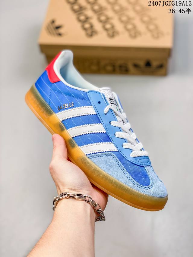 Adidas Originals Gazelle Indoor Adidas Originals 便為我們帶來了全新配色的 Adidas Gazelle Ind