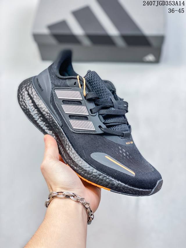 阿迪达斯跑步鞋男女pureboost 23 Heat.Rdy轻盈慢跑运动鞋ih7671 尺码：36-45 36-40 07Jgd353A14