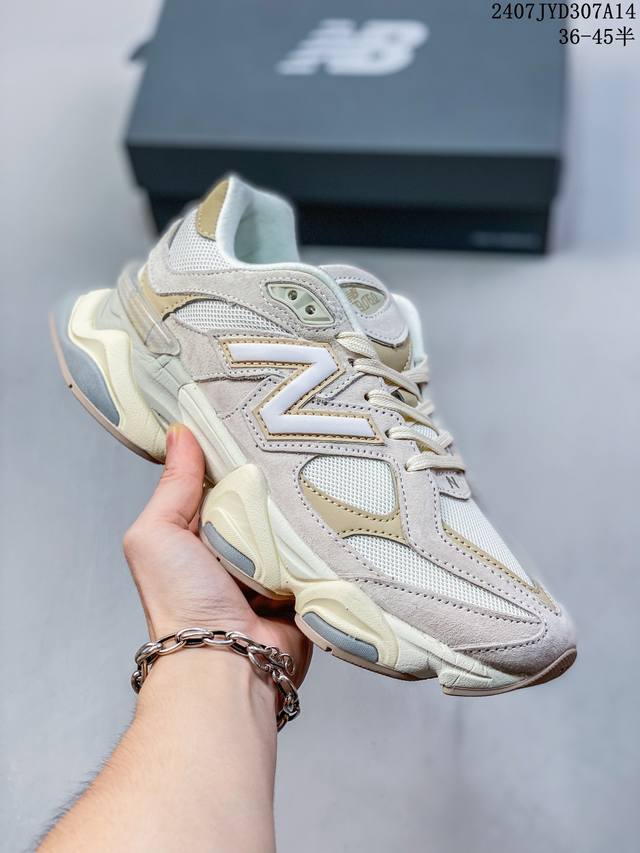 真标 Nb 新百伦 New Balance Nb9060小象蹄男女款9060舒适百搭老爹鞋。全新 9060 款式将经典风格与现代设计融合到日常多功能性中。 90