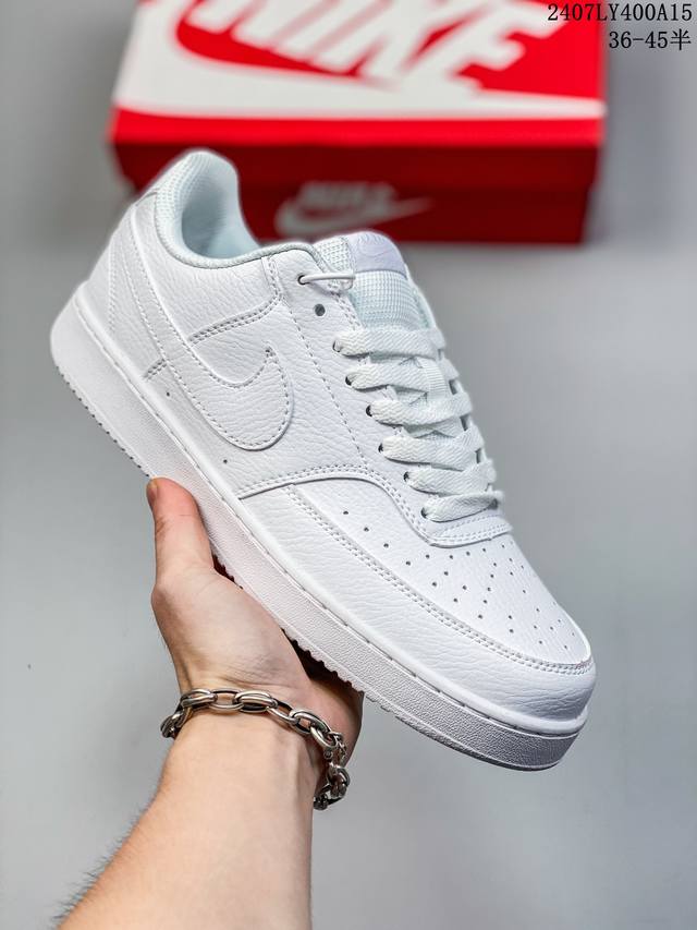 真标 Nike新款耐克 情侣潮流白黑小空军低帮运动休闲板鞋839985- 07Ly400A15