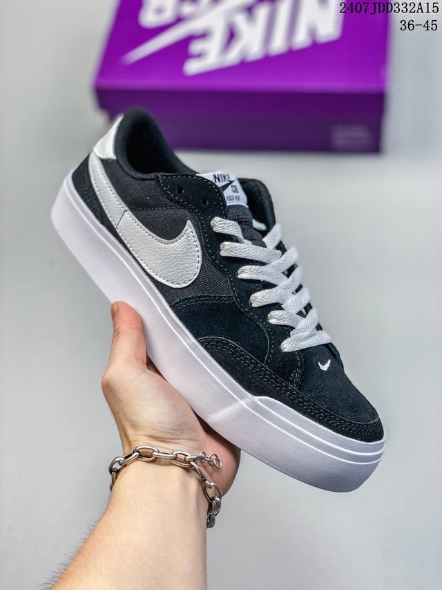 耐克 Nike Sb Zoom Pogo Plus 男女滑板鞋复古低帮休闲鞋青年学生运动鞋滑板鞋 07Jdd332A15