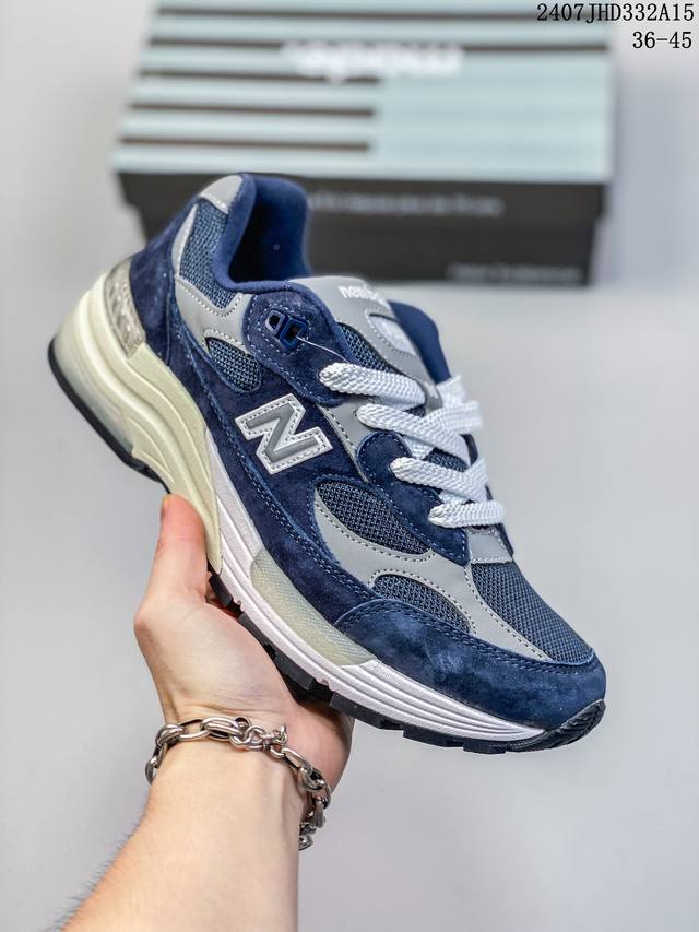 New Balance新百伦nb Made In Usa M992系列美产血统经典复古休闲运动百搭老爹跑步鞋 07Jhd332A15