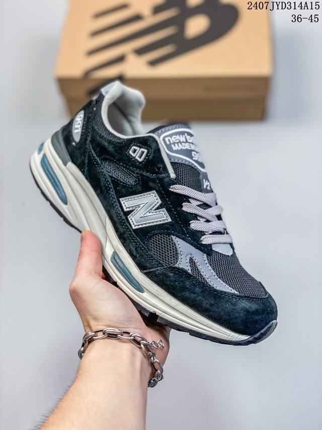 公司级nb新百伦new Balance 991V2 Made In Uk”Black“系列英产血统经典百搭老爹休闲运动跑步鞋 货号:U991Sg2 尺码:36-