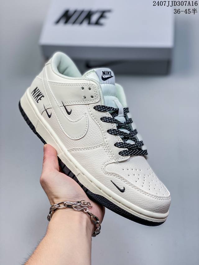 公司带半码 耐克nike Sb Dunk Low 扣篮系列复古低帮休闲运动滑板板鞋。采用脚感柔软舒适zoomair气垫，有效吸收滑板等极限运动在落地时带来的冲击