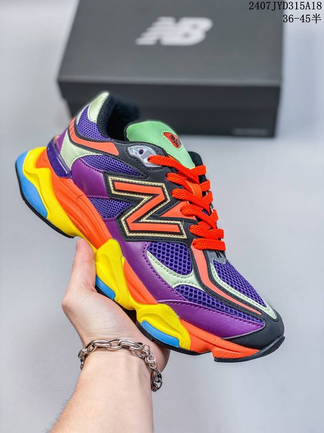 独家实拍公司级别 New Balance Nb9060 潮流复古百搭老爹风休闲运动跑步鞋 货号：U9060Wg1 #原楦原纸版数据开发 #采用猪巴革组合网织鞋面