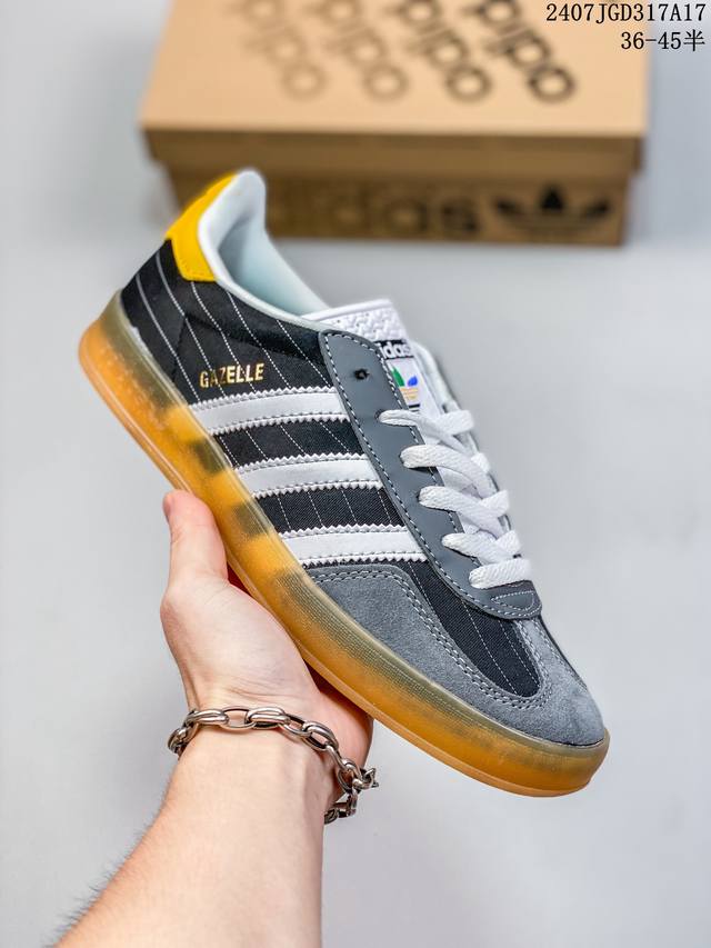 Adidas Gazelle Indoor 阿迪达斯巴黎奥运休闲鞋 If9642 尺码：36-45半 07Jgd317A17