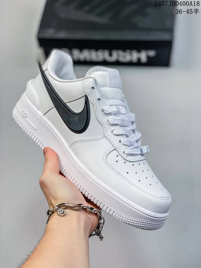 重磅联名来了，再度携手韩裔美籍设计师yoon Ahn主理时尚品牌ambush X Nike Air Force 1 Low Sp Phantom 空军一号宽底版