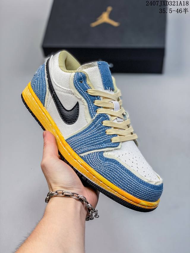 公司级nike Air Jordan 1 Low Aj1乔1低帮休闲板鞋 同步官方配色 市场唯一独家头层皮打造 原鞋原档案开发 原厂皮料 原档冲孔鞋头 正确满胶