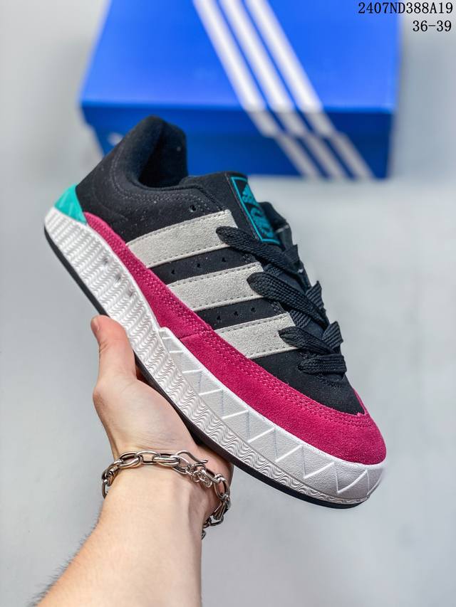 Adidas 阿迪达斯官方adimatic三叶草男女运动低帮板鞋hq6901 尺码：36-45 36-39 07Nd388A19