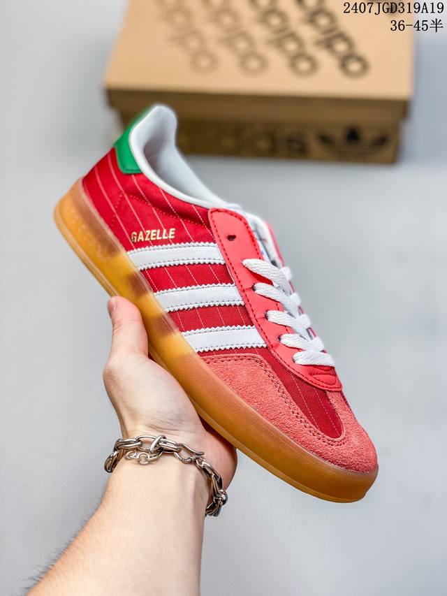 Adidas Originals Gazelle Indoor Adidas Originals 便為我們帶來了全新配色的 Adidas Gazelle Ind