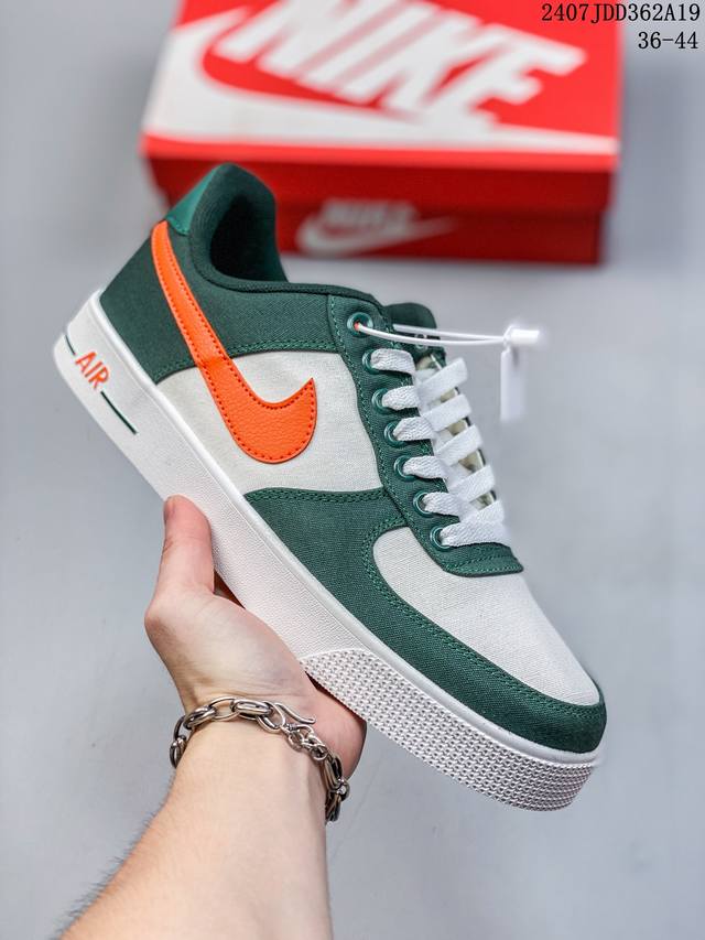 耐克 Nike Air Force 1 空军一号 简版空军 帆布内置气垫 低帮板鞋 货号：630939-003 尺码：如图所示 07Jdd362A19