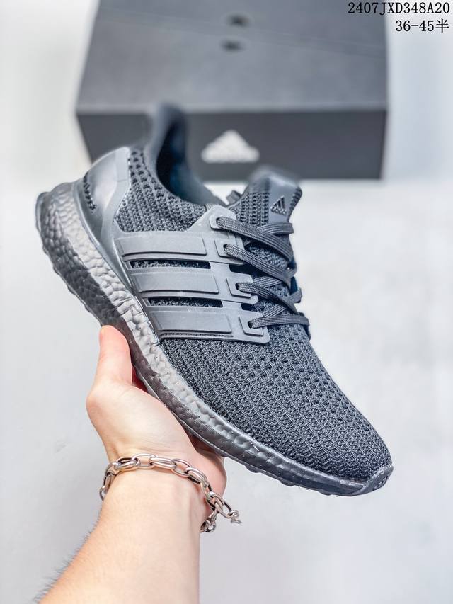 Safhj 公司级adidas Ultra Boost Triple Ub4.0原装真标 真爆 虎扑正确版 与官方一致 全掌boost搭配马牌橡胶大底，延续了前