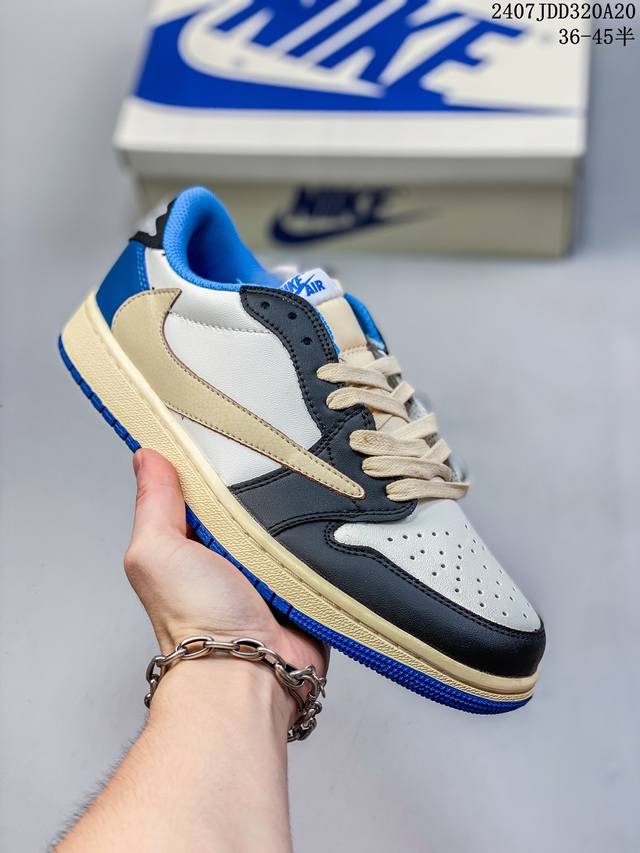 特价 耐克 Nike Air Jordan 1 Low Og Sp Military Blue Aj1乔1 倒勾 低帮篮球鞋 Aj1 乔丹1代 Aj1 乔1 反