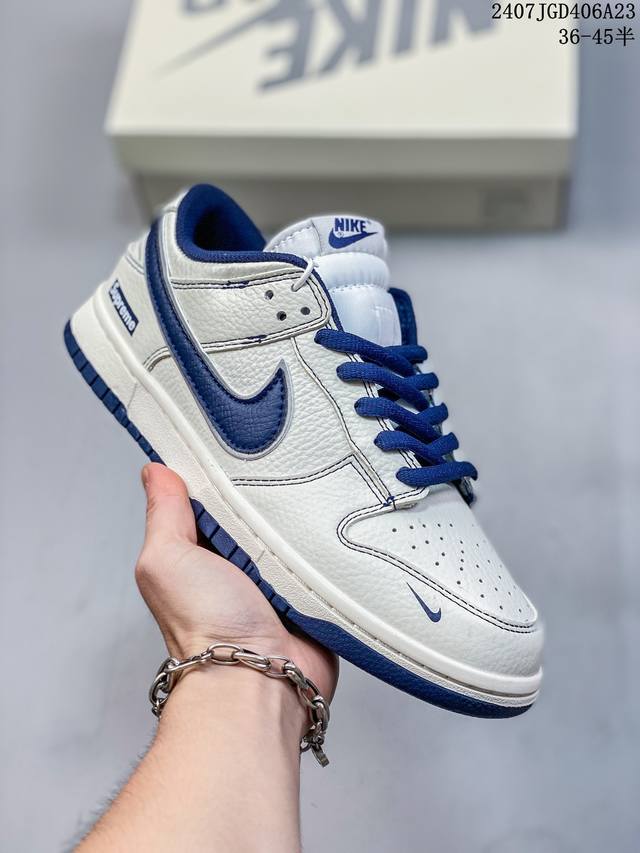 公司带半码 耐克nike Sb Dunk Low 扣篮系列复古低帮休闲运动滑板板鞋。采用脚感柔软舒适zoomair气垫，有效吸收滑板等极限运动在落地时带来的冲击