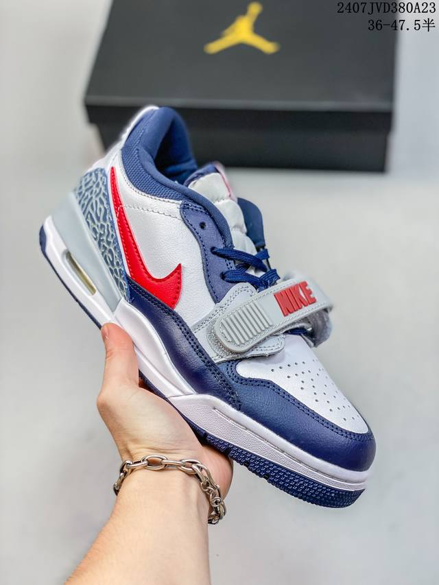 公司级带半码nike Air Jordan Legacy 312 Low 乔丹最强三合一混合版 性价比天花板有着交错结合的设计，它的名字就展现出它所包含的鞋款元