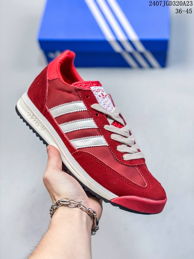 公司级阿迪达斯adidas Sl 72 Rs 三叶草复古休闲跑步鞋休闲运动鞋 货号:Le6526 尺码:36 36.5 37 38 38.5 39 40 40.