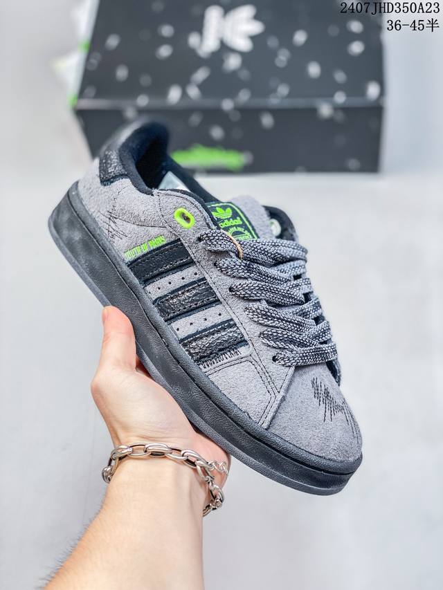 公司级adidas Originals Campus 00S 学院系列 面包风经典复古低帮百搭休闲运动板鞋 货号：Ho3470 尺码：36 36.5 37 38