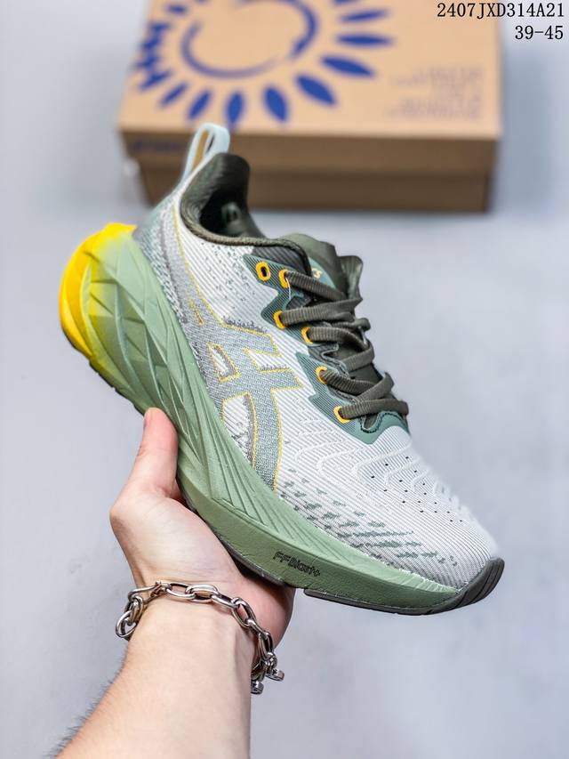 公司级asics Novablast 4 轻量跑鞋 低帮轻量透气缓震休闲运动跑步鞋 货号:1011B997-020 尺码:39-45 Id:07Jxd314A2