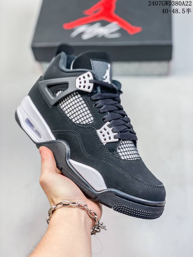 公司级aj4 Air Jordan 4 Retro ” Infrared “ Aj4乔4 男子文化篮球鞋 大厂出品 主力合作工厂 全新模具开发 纯正4代正确鞋型