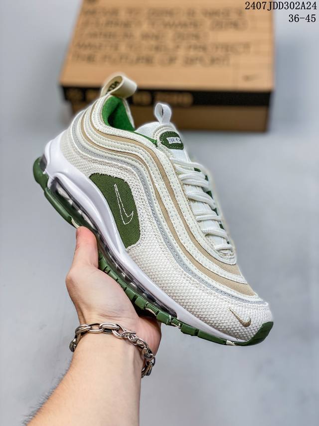 Nike Air Max 97 全新配色 拆解原鞋开发 耗时半年之久，打造全市场最强版本max 97 这里只对比原鞋！#原厂对比材料 市场首家原模原气垫 拒绝套