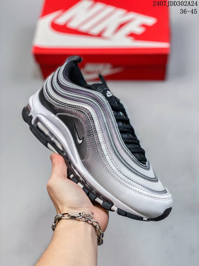 Nike Air Max 97 全新配色 拆解原鞋开发 耗时半年之久，打造全市场最强版本max 97 这里只对比原鞋！#原厂对比材料 市场首家原模原气垫 拒绝套