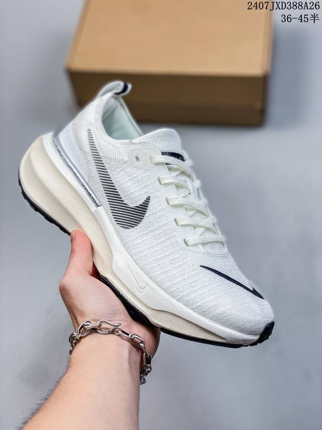 耐克 Nike Zoomx Invincible Run Fk 3 机能风格运动鞋 厚底增高老爹鞋。最新一代的invincible 第三代来了！首先鞋面采用的是