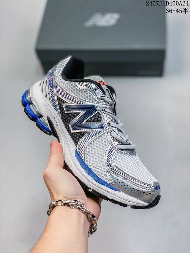 New Balance新百伦860 V2 舒适 耐磨 低帮 跑步鞋男女同款 Ml860P 大多数人不会将需要持续努力才能擅长的体力活动定为常规。更少的人只是为了