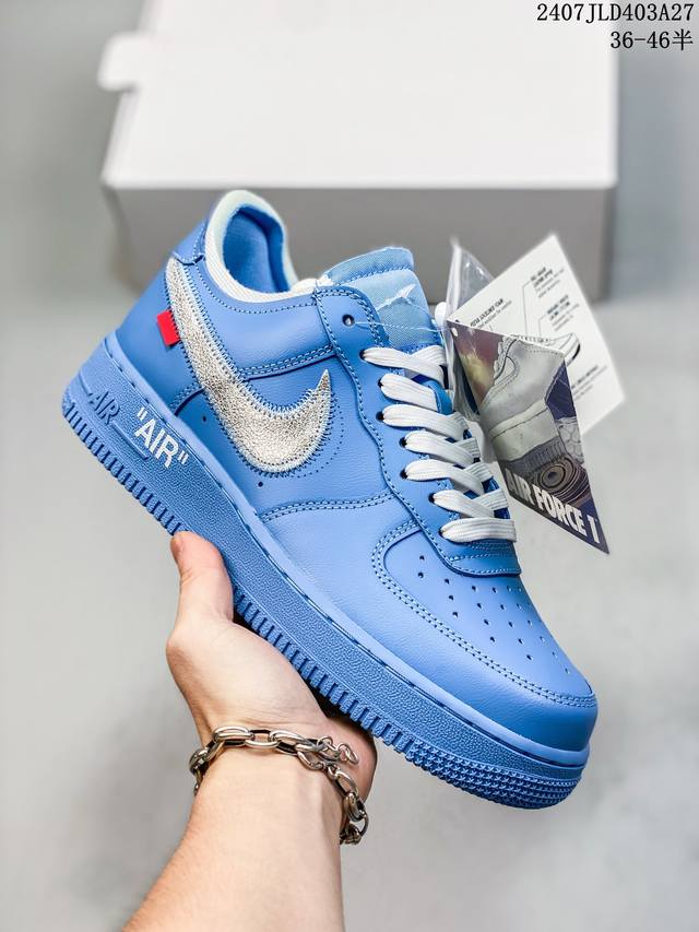 公司级带半码 耐克nike Air Force 1 Low 空军一号 Af1 低帮百搭厚底增高休闲运动板鞋。柔软、弹性十足的缓震性能和出色的中底设计，横跨复古与