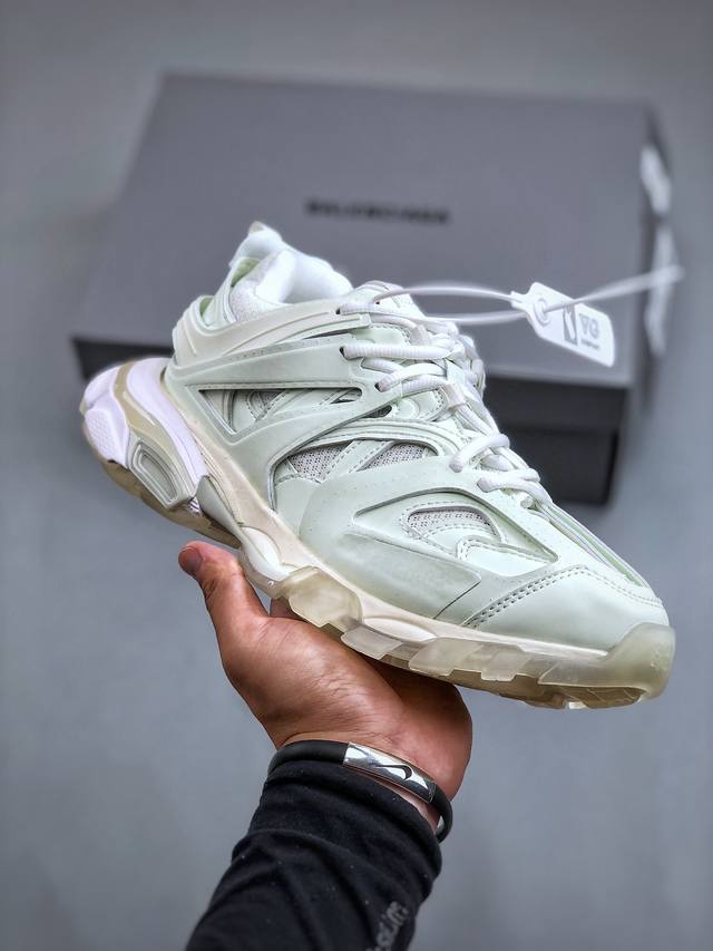 Vg版本 巴黎世家 Balenciaga3.0低帮老爹鞋 Balenciaga3.0 Track.2 Open Sneaker 巴黎世家3.0 三代户外概念鞋