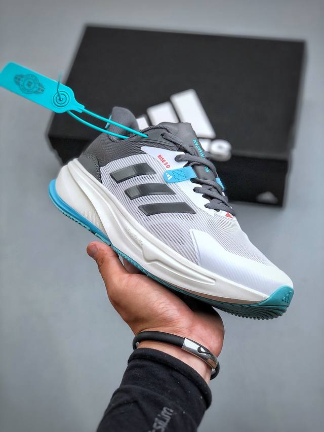 Adidas Supernova Rise M减震回弹爆米花透气休闲跑步鞋 货号：Ig1811 尺码：39-45 半