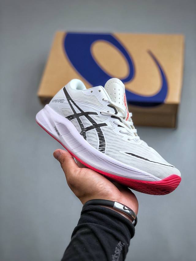 日本专业跑鞋品牌-亚瑟士 Asics Hyper Speed 3.0 超竞速马拉松系列低帮轻量透气缓震休闲运动跑步鞋 1011B701-100 尺码：36-45