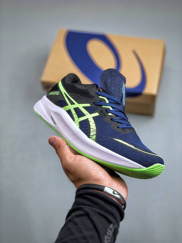 日本专业跑鞋品牌-亚瑟士 Asics Hyper Speed 3.0 超竞速马拉松系列低帮轻量透气缓震休闲运动跑步鞋 1011B701-401 尺码：36-45