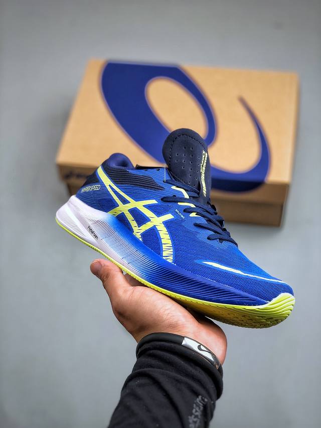 日本专业跑鞋品牌-亚瑟士 Asics Hyper Speed 3.0 超竞速马拉松系列低帮轻量透气缓震休闲运动跑步鞋 1011B701-400 尺码：36-45