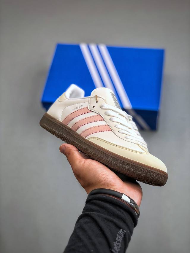 Adidas Originals Samba Og 桑巴舞系列复古经典轻便板鞋 Ih2751 尺码：36-40 半