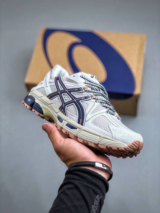 Asics Gel-Kahana 8 亚瑟士运动休闲透气专业跑鞋 进口双层丝纤维工程网布鞋面 轻量舒适透气材质中底3D可视gel缓震胶效果 升级flytefoa