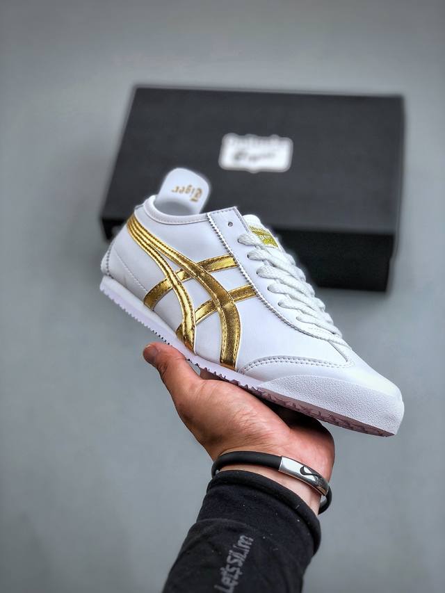 鬼塚虎 Onitsuka Tiger Mexico 66经典墨西哥系列复古经典百搭板鞋休闲运动鞋慢跑鞋 1183A499-101 尺码：36-45 半