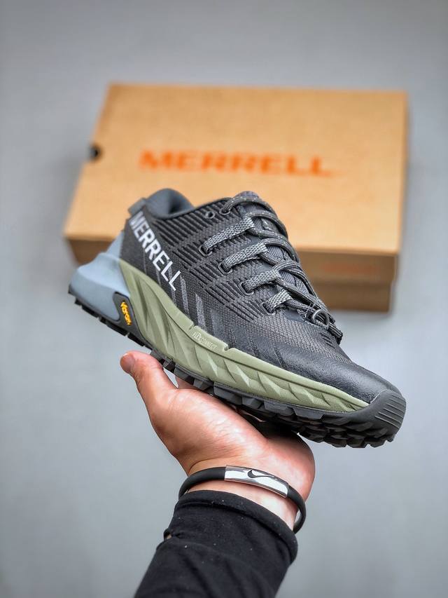 迈乐 Merrell 登山鞋 Moab 3 Gtx Vibram 摩押代系列低帮系带户外风超轻徒步登山运动训练鞋男鞋广东原厂代工出品#原楦型开发纸版#采用翻毛皮