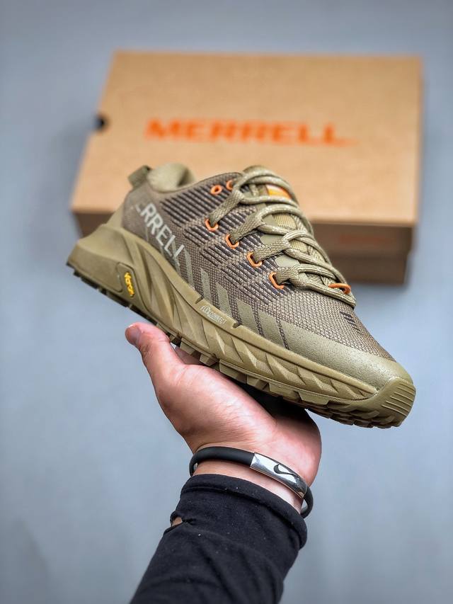 迈乐 Merrell 登山鞋 Moab 3 Gtx Vibram 摩押代系列低帮系带户外风超轻徒步登山运动训练鞋男鞋广东原厂代工出品#原楦型开发纸版#采用翻毛皮