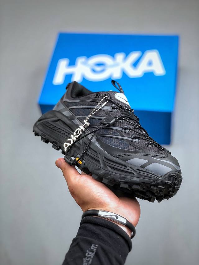 Hoka U Mafate Three Speed 2 马法特二代超轻厚底轻量山地跑步鞋 #轻量化材料fresh Foam。超轻量中底全部用料过3C认证！ 滚动