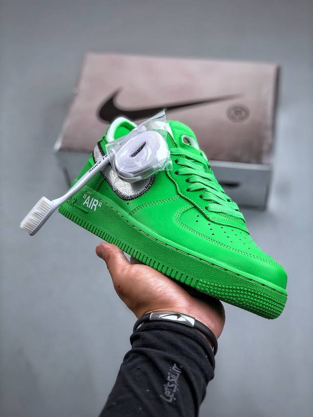 Nike Air Force 1+07 Off White 原楦头原纸板 打造纯正低帮空军版型专注外贸渠道 全掌内置蜂窝气垫 原盒配件 原厂中底钢印、拉帮完美