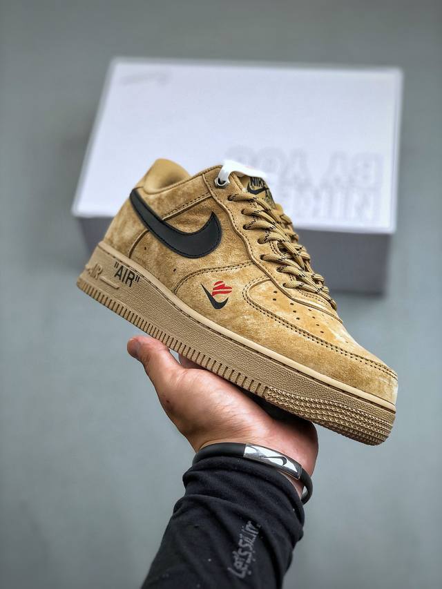 Nike Air Force 1'07 Low 定制款 空军一号低帮休闲板鞋 Cw2288-111 #原楦原纸板 纯正版型 高清洁度 内置全掌气垫尺码：36-4