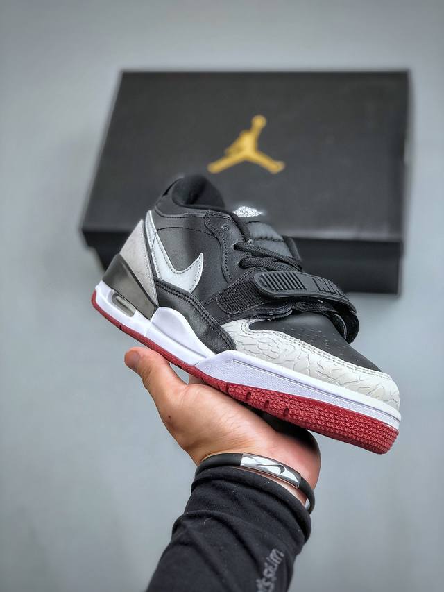 Air Jordan Legacy 312 Low 低帮 黑灰红 Aj312 乔丹312代 乔丹篮球鞋系列 号称 “最强三合一” 的air Jordan Leg