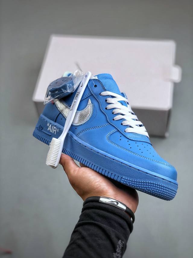 内置芯片，可扫码版，支持手机nfc识别！ 纯原级别 Nike Air Force 1 Low ‘07 联名款 原厂冲刀皮料切割干净 无任何毛边 清洁度细节完美