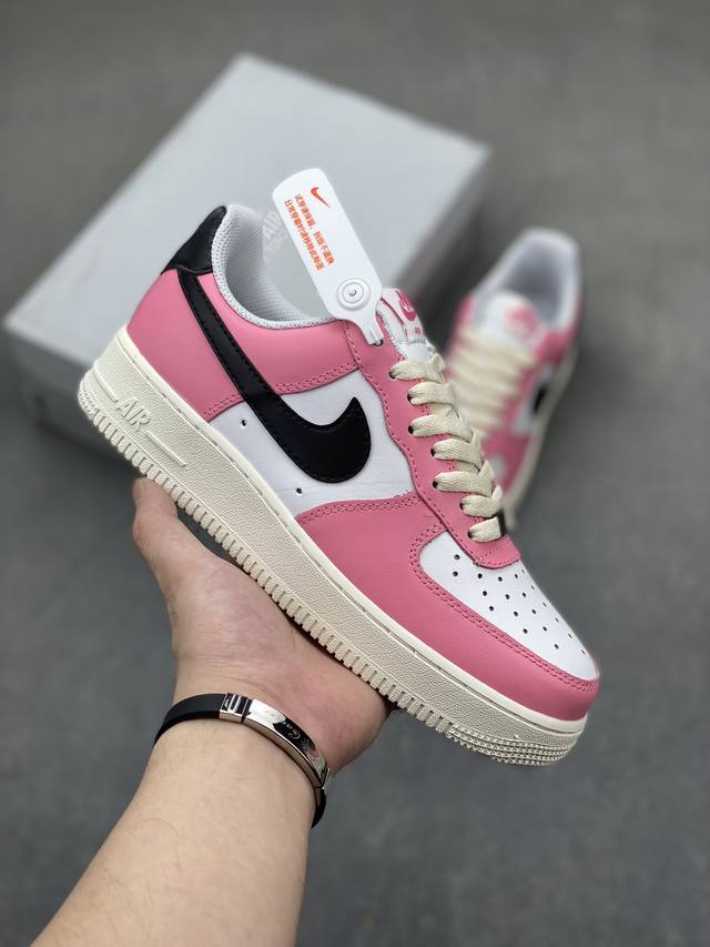 工厂套现 福利特价 原本地160版本 公司级nike Air Force 1 '07 Low “空军一号 低帮 运动鞋 休闲鞋 折边针车 工艺难度大 原楦头原纸