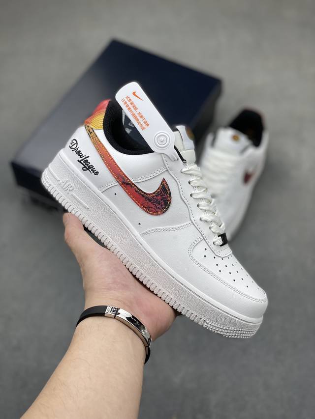 工厂套现 福利特价 原本地160版本 公司级nike Air Force 1 '07 Low “空军一号 低帮 运动鞋 休闲鞋 折边针车 工艺难度大 原楦头原纸