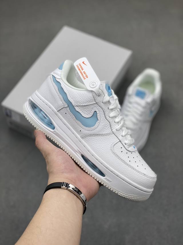 Nike Air Force 1 Low 白蓝空勾气垫 空军一号低帮运动休闲板鞋 官方同步 原装级别 原楦头原纸板 打造纯正空军版型#专注外贸渠道 全掌内置蜂窝