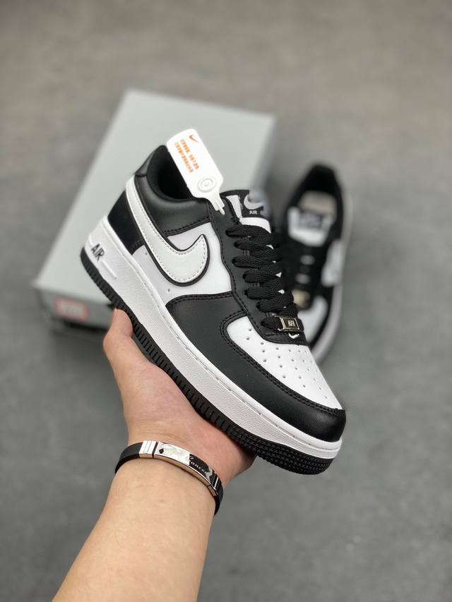 超级福利长期补货 特价 Nike Air Force 1 Low White And Black 官方同步 原装级别 原楦头原纸板 打造纯正空军版型#专注外贸渠