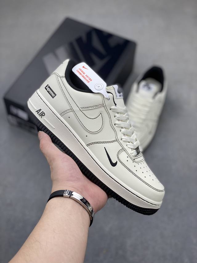 Nk Air Force 1'07 Low Lv联名限定灰绿 空军一号低帮休闲板鞋 原楦头原纸板 纯正空军版型 内置全掌气垫 原厂中底钢印 拉帮完美 货号：Xl