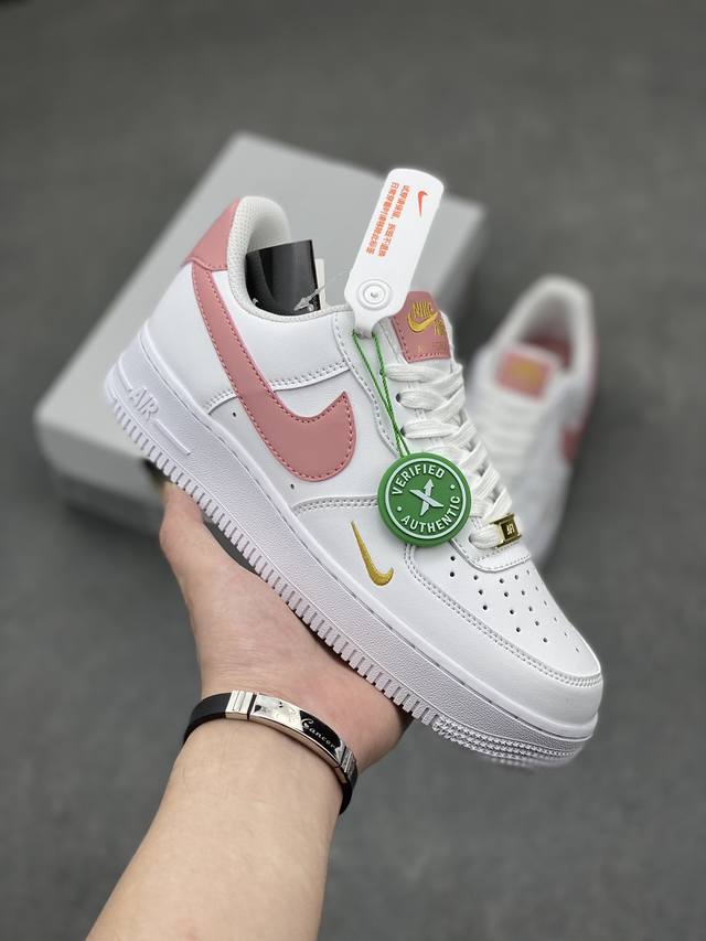 超级福利 核心特价 长期补货 真标耐克nike Air Force 1 Low '07 配色低帮空军一号休闲板鞋 定制头成皮料原楦原纸板 水晶双色大底内置全掌气